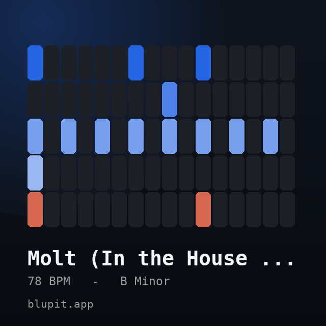 Molt (In the House of Moths)